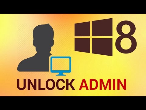 How to Unlock Administrator Account in Windows 8 How to Unlock Administrator Account in Windows 8
