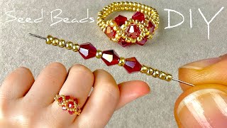 How to Make Ring with Beads: How to Make Beads Jewellery at Home