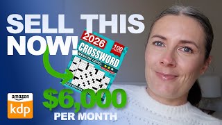 $200/Day From A Crossword Puzzle Book On Amazon KDP (How You Can Do It Too!)