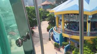 Hong Kong Ocean Park's cable car excellent view 海洋公園纜車景色