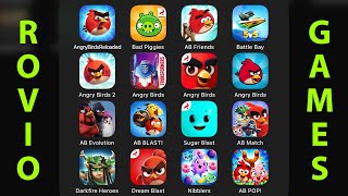 Angry Birds Reloaded,Bad Piggies,Angry Birds Transformers,Angry Birds 2,Angry Birds Friends