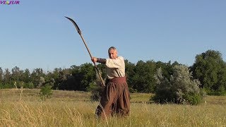 Cossack Ukraine. Combat Scythe (cosineer), Hopak.