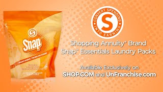 Shopping Annuity® Brand Snap™ Essential Laundry Packs – Fresh Scent