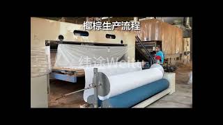 Coir board coconut fiber board sheet making machine for mattress