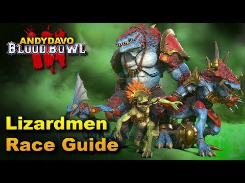 Lizardmen: Official Blood Bowl 3 Race Guide