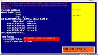 struct8: This video explains how to compare two DATE type of structured objects.