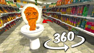 Gegagedigedagedago Toilet 360° - Supermarket #3 | VR 360° Experience (Gegagedigedagedago meme)
