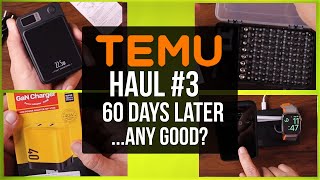 Temu Haul #3 60 Day Update: Tech Gadgets, Tools and More