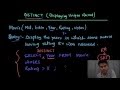 DISTINCT in SQL | Database Management System