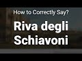 How to Correctly Pronounce 1 (Venice, Italy)