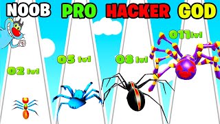 NOOB vs PRO vs HACKER | In Insect Evolution | With Oggy And Jack | Rock Indian Gamer |