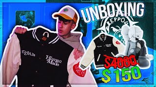 UNBOXING MY 12 KG REPDOG HAUL #1! (Human Made, KAWS) | Repdog Unboxing | Zane Burko