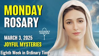 Monday Rosary 💚 Joyful Mysteries of the Rosary 💚 March 3, 2025 VIRTUAL ROSARY