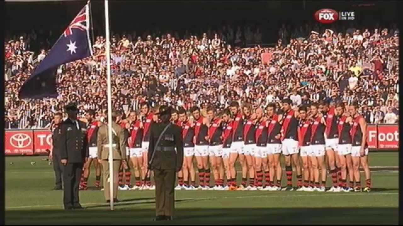 Anzac Day AFL Afl: Anzac Day 2014 At The Mcg. - Life Style Of The Worlds