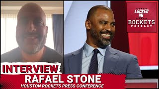 Rafael Stone | Houston Rockets Press Conference After NBA Draft Lottery | 2023-2