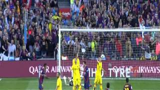 Neymar  Amazing Goal Barcelona vs Getafe (3-0) HD