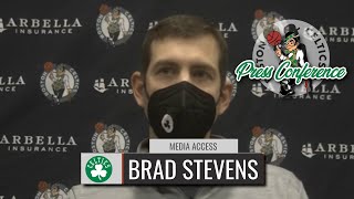 Brad Stevens on Damian Lillard | Celtics vs Trailblazers