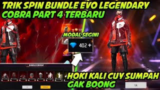 TRIK SPIN EVO LEGENDARY COBRA PART 4 TERBARU || CARA HOKI SPIN BUNDLE EVO LEGENDARY COBRA PART 4