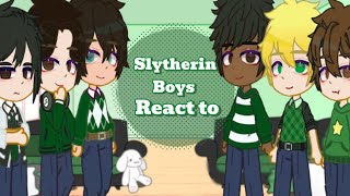 💚Slytherin boys react to || GCRV || Read description