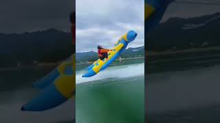 சின்ன சின்ன ஆசை |ஏரியில் பறக்க ஆசை |Speed turns into flight It's so Fun|Qiandao lake Longchen,china|