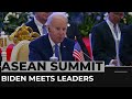 ASEAN summit: US president meets bloc's leaders in Cambodia