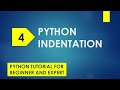python indentation | python indent | python indentation error | unexpected indent | python tutorial