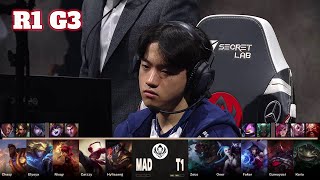 MAD vs T1 - Game 3 | Round 1 LoL MSI 2023 Main Stage | Mad Lions vs T1 G3 full game