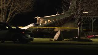 Plane crashes in Lincoln Illinois