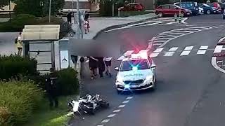 POLICISTŮM NA LOUNSKU UJÍŽDĚL ŘIDIČ MOTOCYKLU