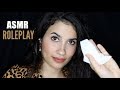 ASMR FRANÇAIS ROLEPLAY  ⎮  JE TE DEMAQUILLE AVANT LE COUCHER ( bruit crème, coton et chuchotement )