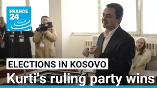 Kosovo's ruling party leads in parliamentary elections but short of majority • FRANCE 24 English