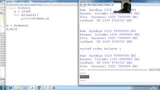 188 Python Data Abstraction Python Programming Tutorial for beginner to advance with Source Code
