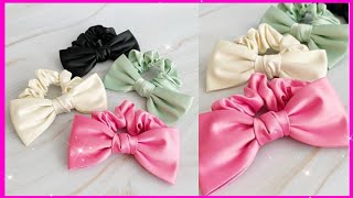 Diy Scrunchies/ Crea scrunchies de Satin Facil y Rapido