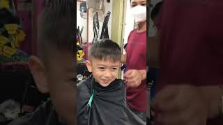 2 haircuts for less the $2 in 🇻🇳 #haircut #cheap #cute