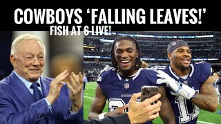 #Cowboys Fish at 6 LIVE: 2 Moves, So Are Jerry Jones' 'Leaves Falling' Yet?