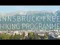 Innsbruck's FREE Mountain Hiking Programme