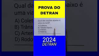 como passar na prova teórica do detran 2024, quais as questões que mais cai na prova do detran 2024