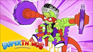 SUPERTHINGS NEON POWER EPISODE 2⚡⚡The assault of the Exoskeletons⚡💥 | Cartoon SERIES  for Kids