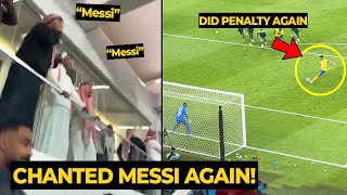 Al Ahli fans also chanted 'MESSI' names to provoke Ronaldo in last night match | Football News Today