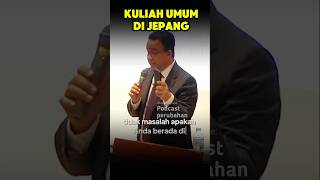 Kuliah umum Abah Anies di universitas jepang #aniesbaswedanterkini