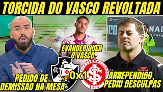 SAIU AGORA NO VASCO: DATA LIMITE DE DEMISSÃO VAZA NO VASCO | EVANDER DESEJA RETORNO AO VASCO | PAIVA