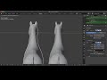 【blender】modifier：ミラーって何？（ver 2.90.1使用）