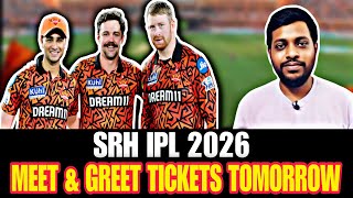 srh meet and greet tickets sale | srh ipl 2026 meet and greet event tickets | srh meet and greet