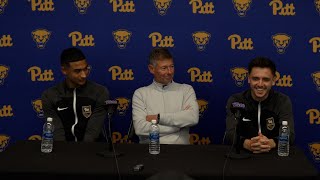 Pitt Men's Soccer | Jay Vidovich, Valentin Noel & Bertin Jacquesson | Postgame Presser vs. Portland