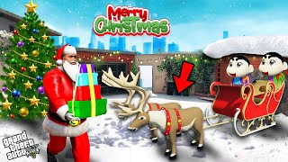 GTA 5 : Franklin Shinchan & Pinchan Celebrate Christmas In GTA 5 !