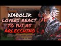 Diabolik Lovers React To Yui As Arlecchino || Genshin Impact || Gacha React || ᴱᴺᴳ ᴿᵁ