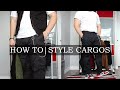 How To Style Black Cargo Pants | 3 Black Cargo Pants Outfit Ideas