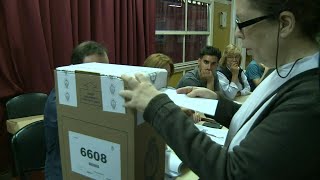 Comenzó votación en elecciones argentinas | AFP