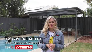 Stratco Outback Patio Testimonial | Taryn Brumfitt