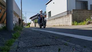 CBX125カスタム試乗